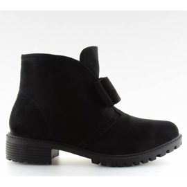 Bottes avec un arc noir AT-0625-L Noir