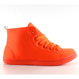 Baskets montantes souples JX29 Orange