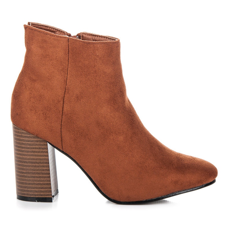 Vices Bottines marron sur le poteau brun Vices Bottines marron sur le poteau brun