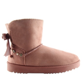 Emuses roses avec perles DD60 rose Emuses roses avec perles DD60 rose