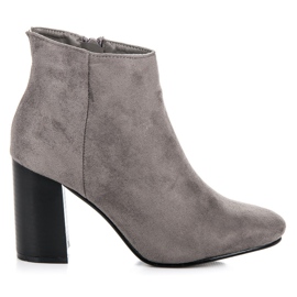 Vices Bottines grises sur la poste Vices Bottines grises sur la poste
