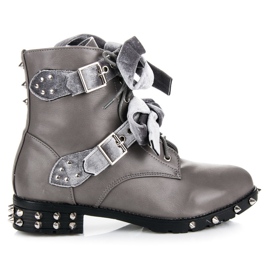 Vices Bottes de travail à clous gris