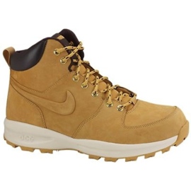 Chaussure d'hiver Nike Manoa en cuir 454350-700 brun