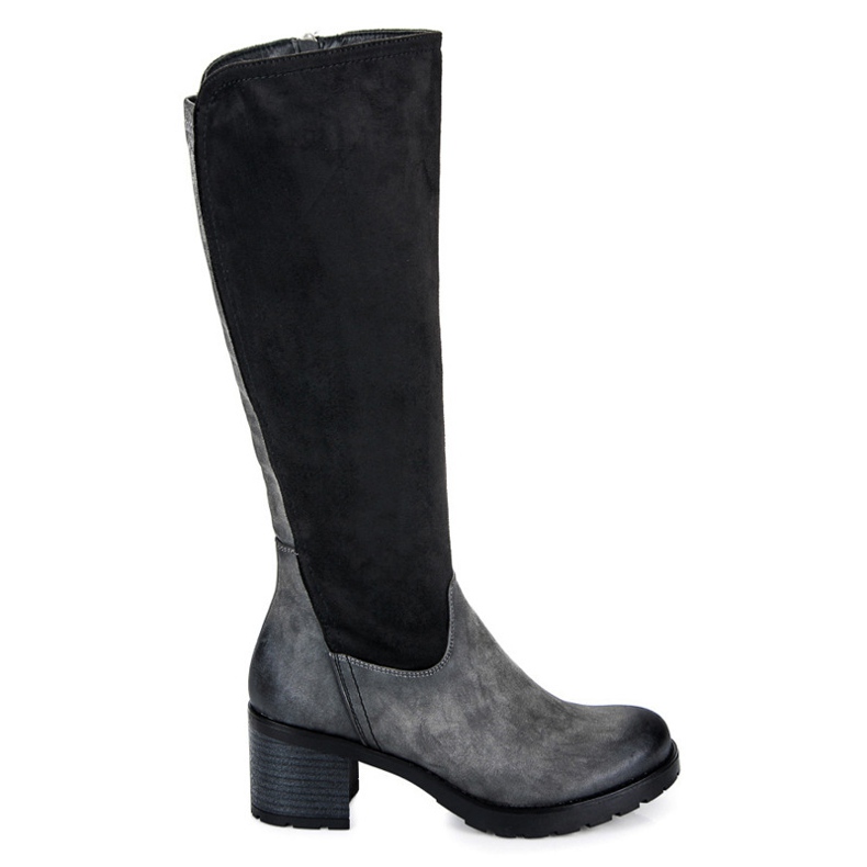 Vinceza Bottines classiques à talons hauts le noir