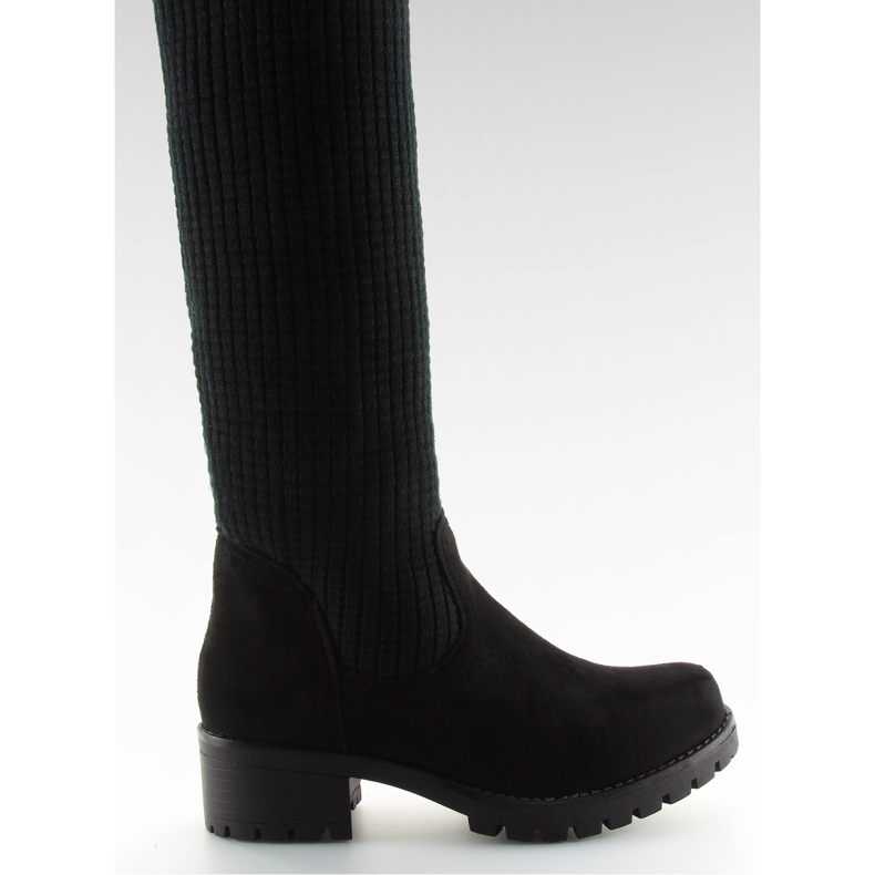 Bottes mousquetaires noires 6820-PG noir le noir Bottes mousquetaires noires 6820-PG noir le noir