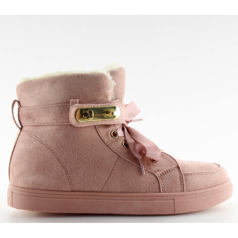 Baskets Femme Isolés Rose Rose