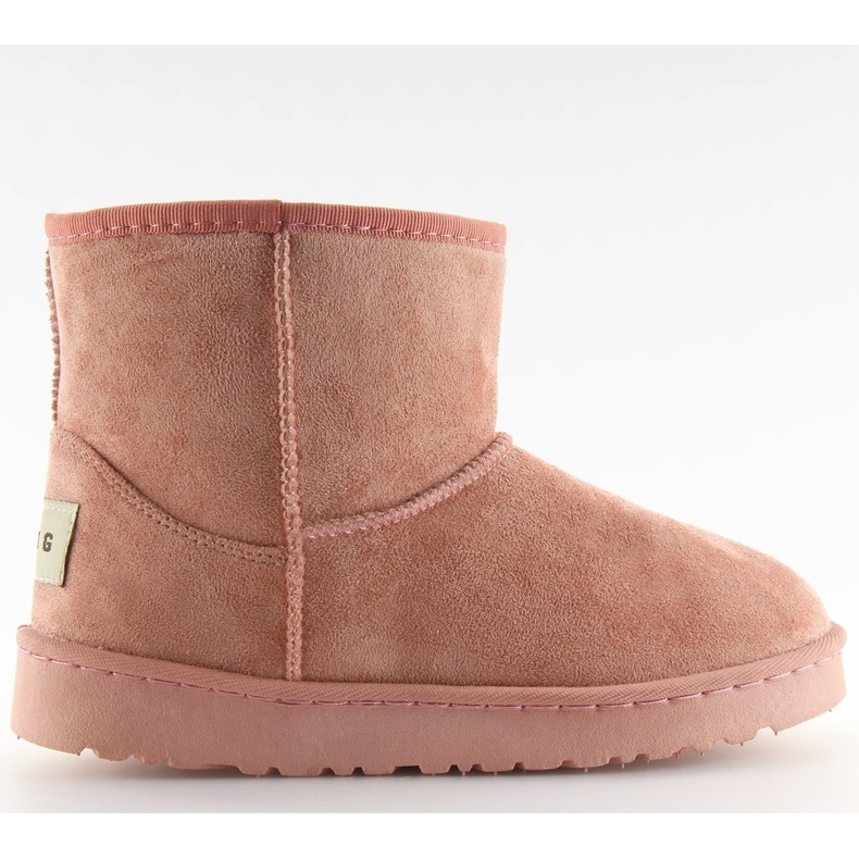 Bottes de neige emusy court rose FC226 rose
