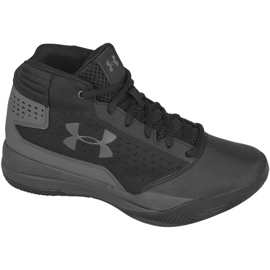 Chaussures de basket Under Armour Jet 2017 Jr 1296009-001 noir noir