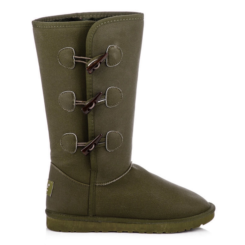 Torna Bottes de neige haute fourrure vert Torna Bottes de neige haute fourrure vert