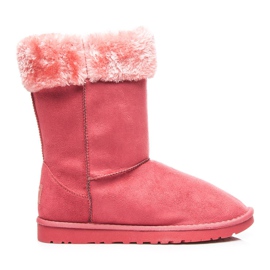 Torna Bottes de neige avec fourrure rose