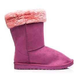 Torna Bottes de neige avec fourrure rose
