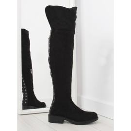 Bottes noires pour femmes AE63P Noir