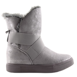 Bottes de neige grises baskets NC108 gris
