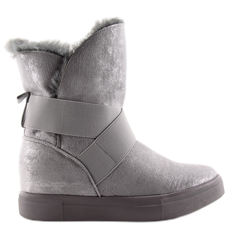 Bottes de neige grises baskets NC108 gris
