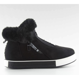 Chaussures de sport isolées noires nb128p noir le noir