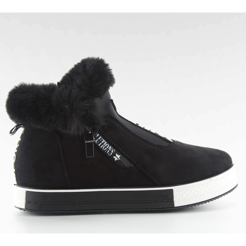 Chaussures de sport isolées noires nb128p noir le noir