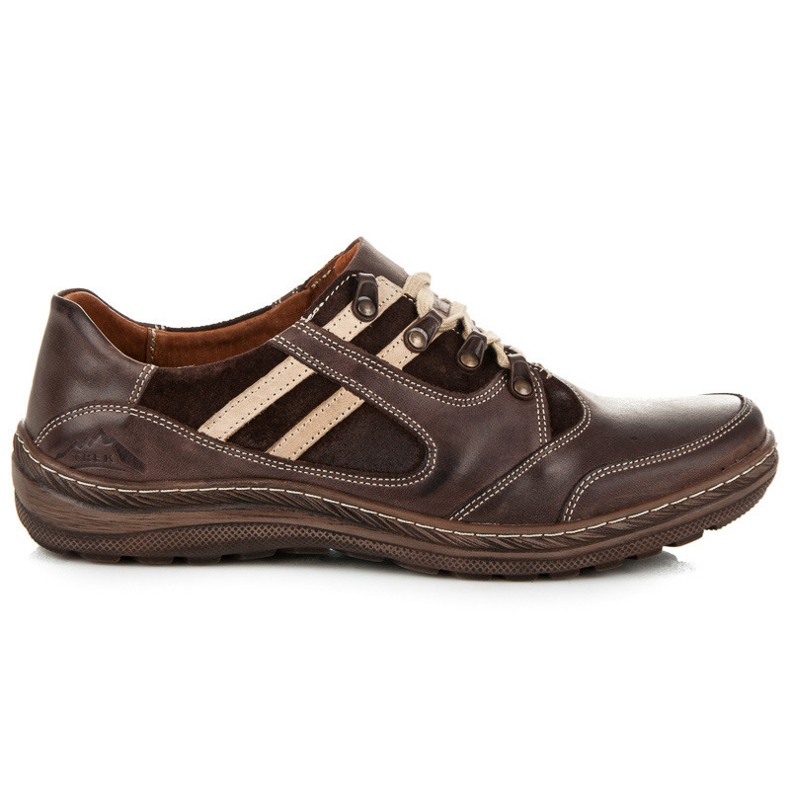 Lucca Chaussures de sport pour hommes brun