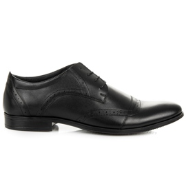 Lucca Bottes MĘSKIE- Brogsy noir