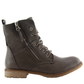 Bottes Workery Szare Mokka B8381Z-Kb multicolore gris