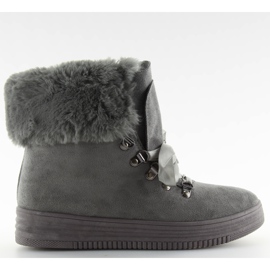 Bottes de neige grises trappeurs GF-179 gris Bottes de neige grises trappeurs GF-179 gris