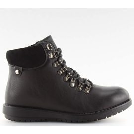Bottes de trappeur noires 3971 noir le noir