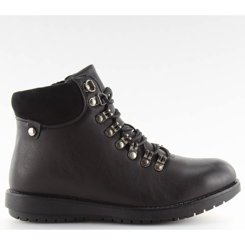 Bottes de trappeur noires 3971 noir le noir
