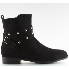 Bottines femme noires élancées NC91 noir le noir