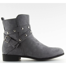 Bottes grises élancées grises pour femmes NC91 gris