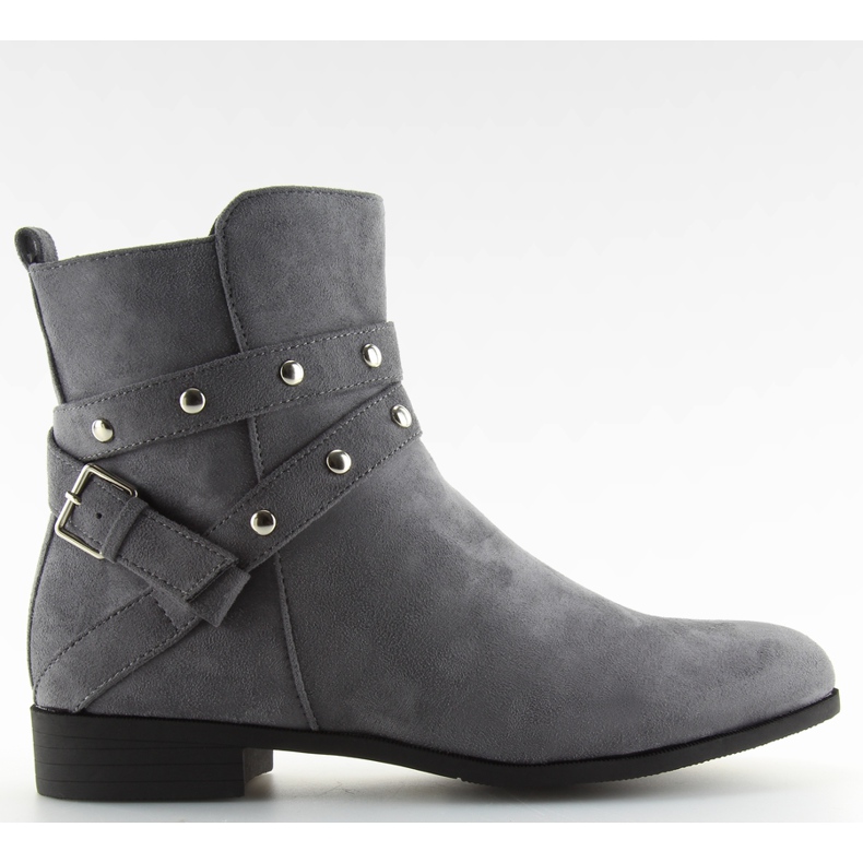 Bottes grises élancées grises pour femmes NC91 gris