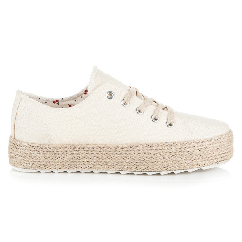 Kylie Espadrilles sur la plate-forme brun