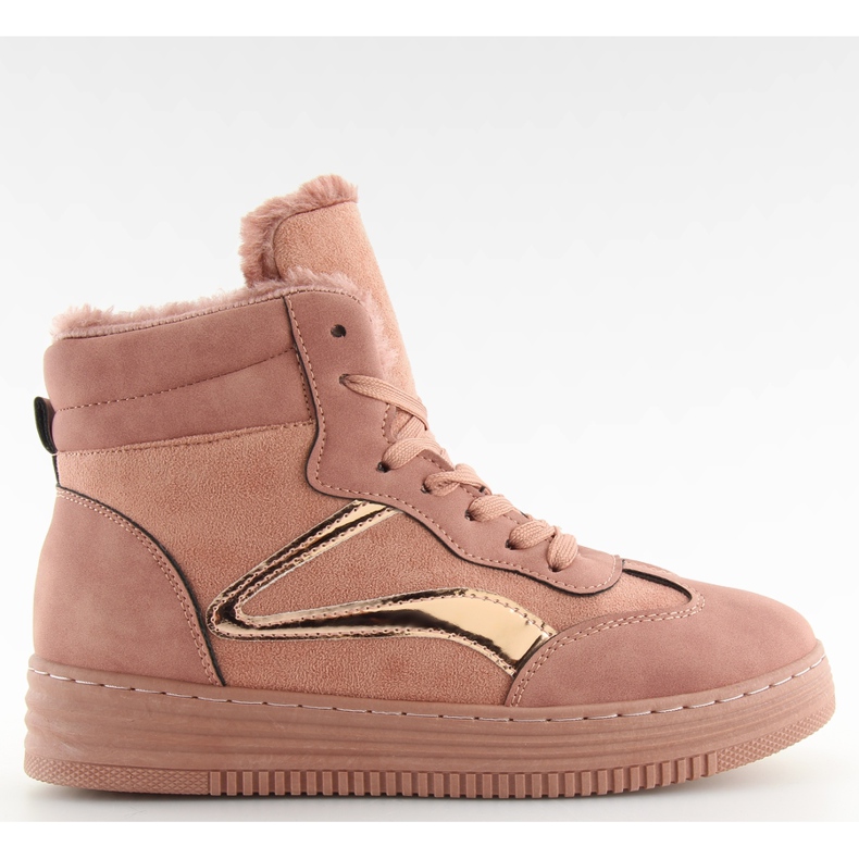 Baskets isolées rose BOK-1103 rose foncé