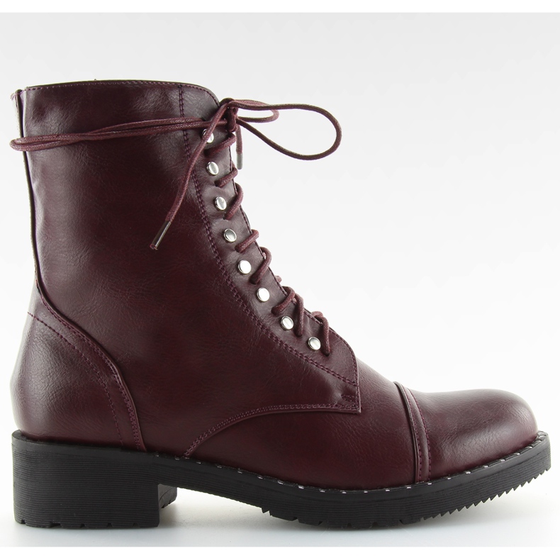 Bottes bottes bordeaux rouge vin multicolore