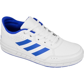 Chaussures Adidas AltaSport K Jr BA9544 blanc