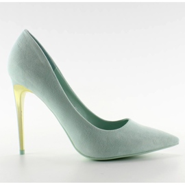 Daim talon doré LE-08 Baby Blue bleu