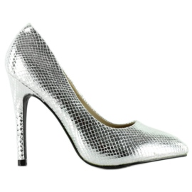 Epingles en argent avec coquillages K415-5 Argent gris Epingles en argent avec coquillages K415-5 Argent gris