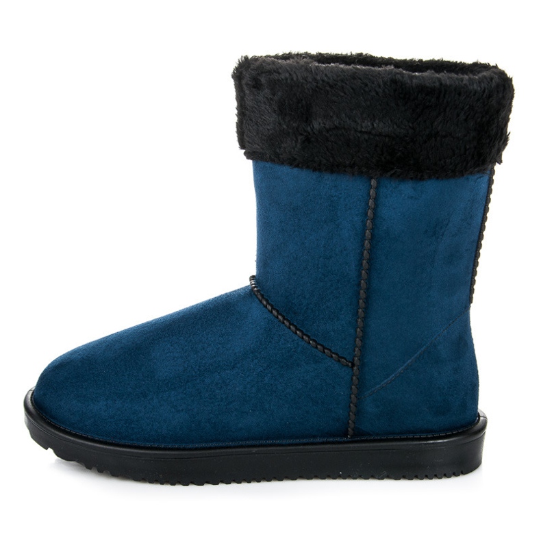 Bona Bottes de neige femme bleu Bona Bottes de neige femme bleu