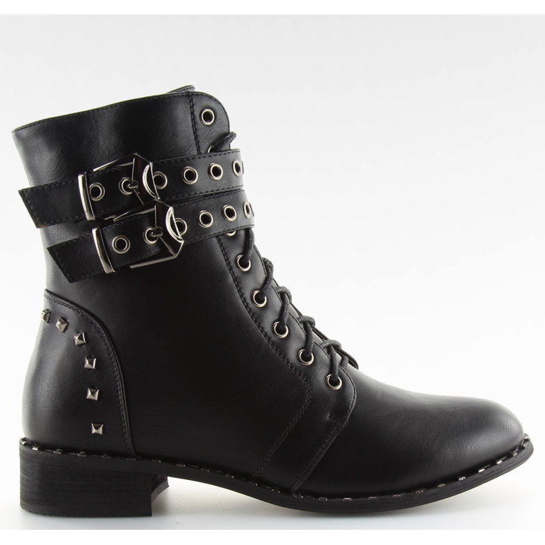 Noir Bottines à lacets PE155P noir le noir