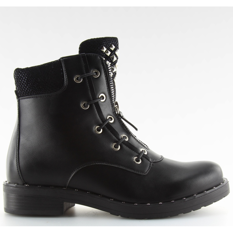 Bottes noires militaires BH82-KB noir le noir Bottes noires militaires BH82-KB noir le noir