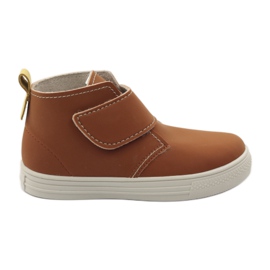 Bottines Velcro Befado 496x Camel multicolore jaune