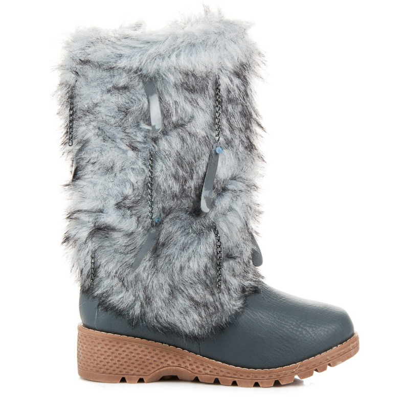 Torna Bottes de neige chaudes pour femmes gris