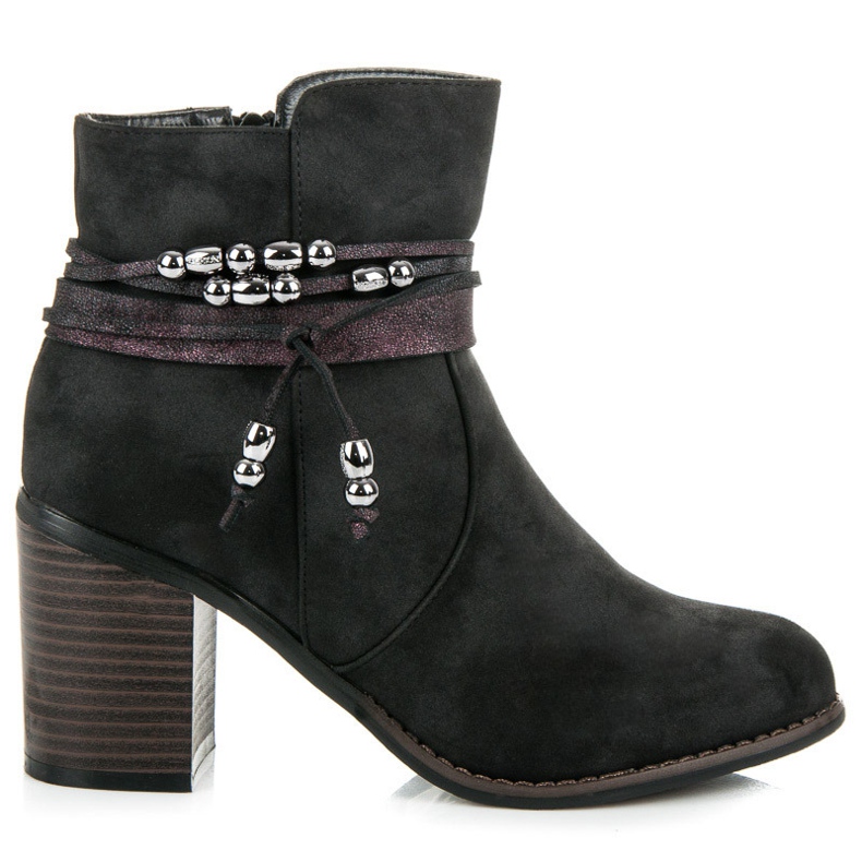 Vinceza Bottes classiques le noir