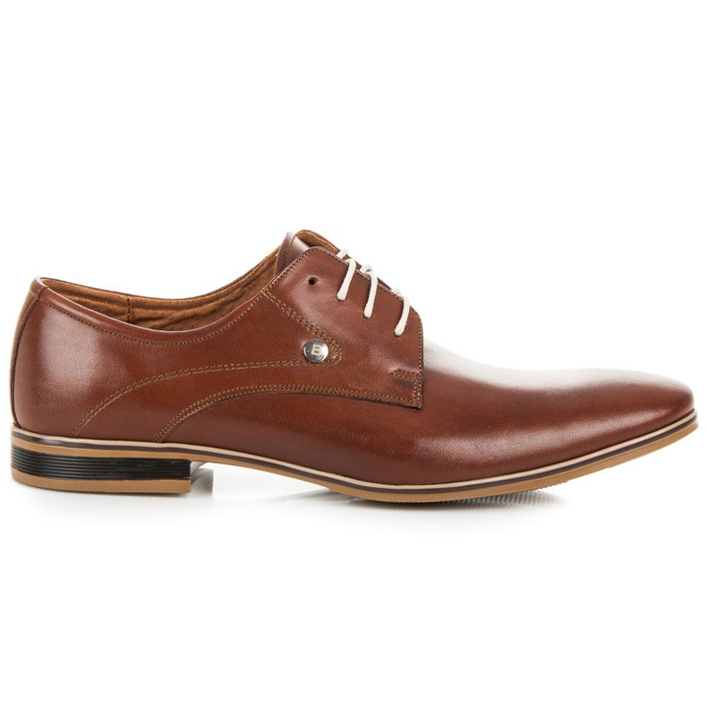 Mario Boschetti Chaussures à lacets élégantes brun