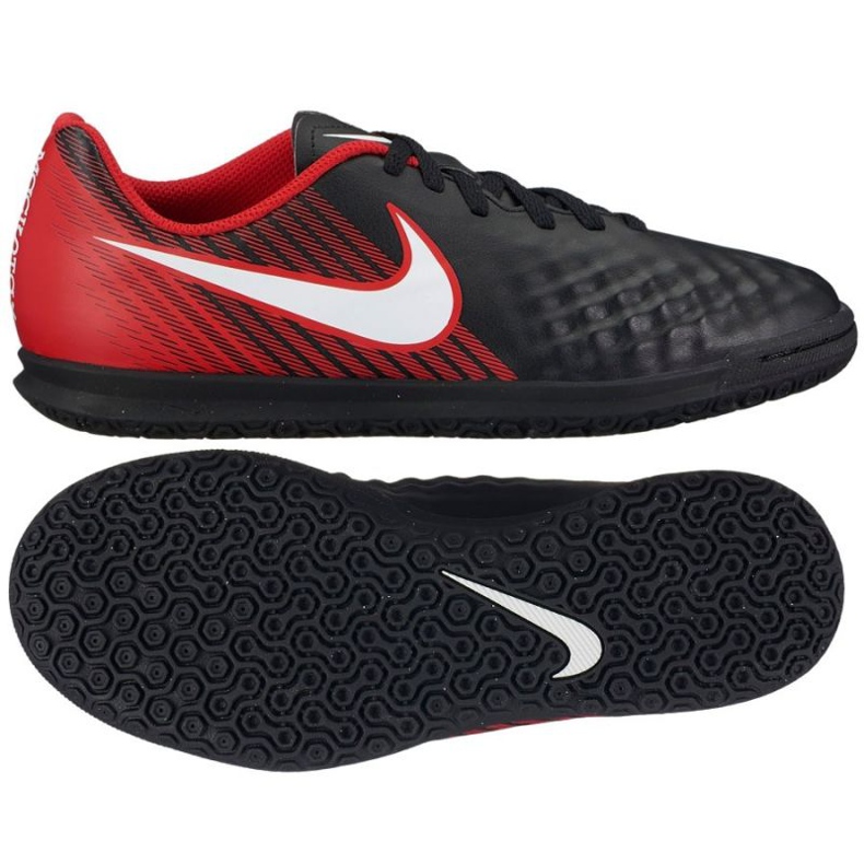 Chaussures d'intérieur Nike MagistaX Ola Ii Ic Jr rouge Chaussures d'intérieur Nike MagistaX Ola Ii Ic Jr rouge