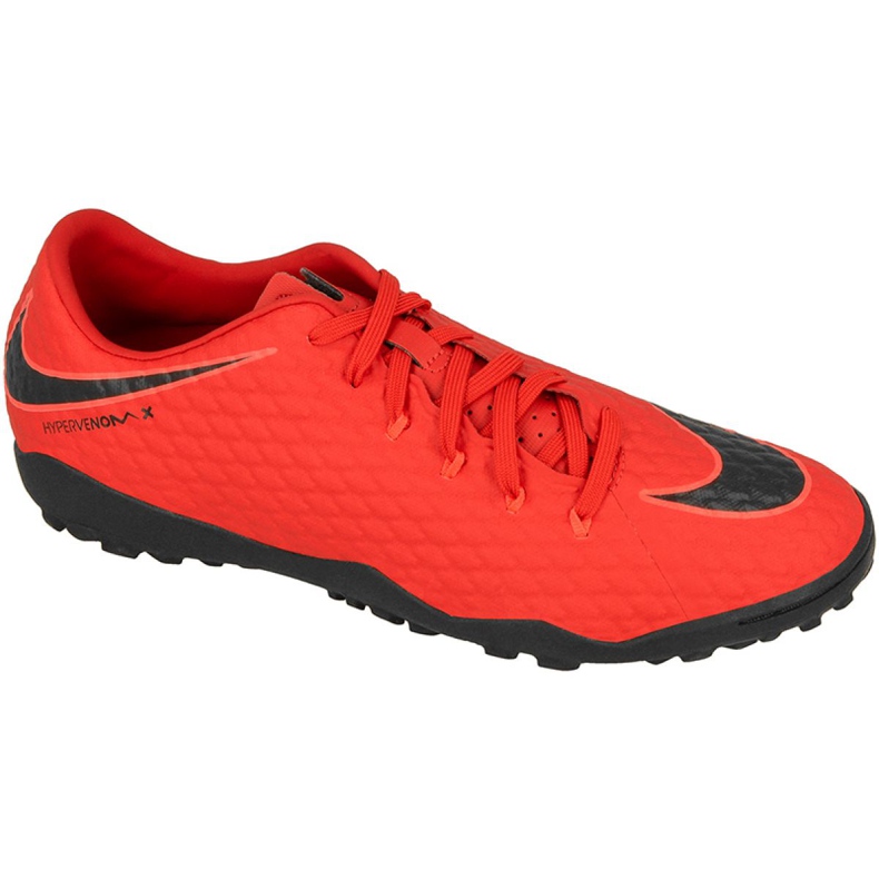 Chaussures de football Nike Hypervenom Phelon III TF M 852562-616 rouge rouge