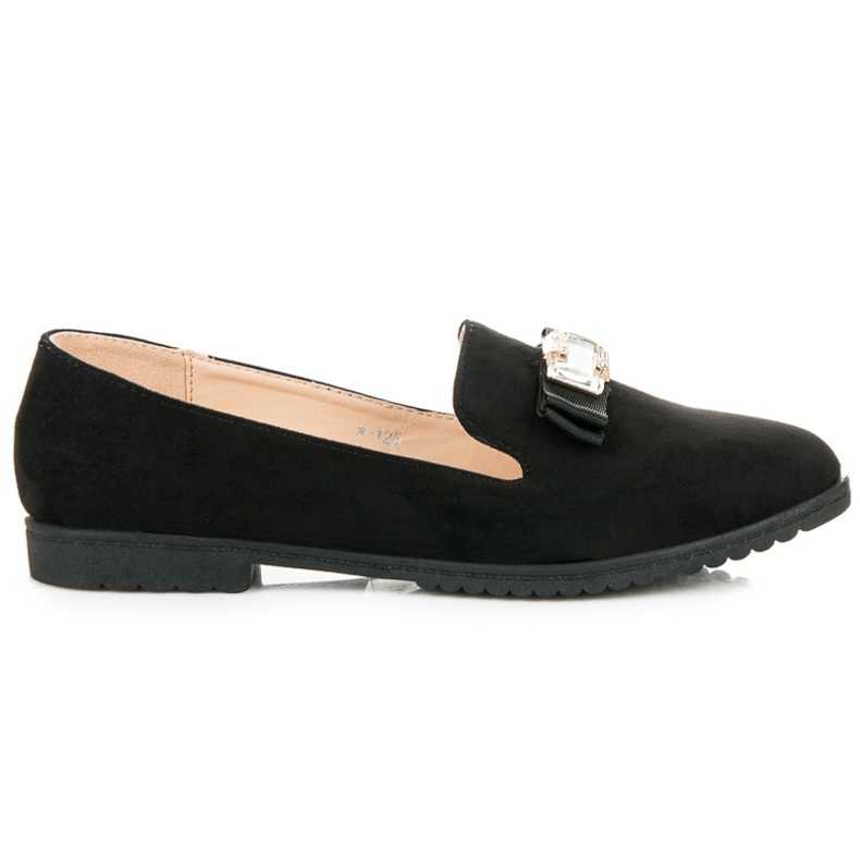 Miss Laura Chaussures basses à nœud le noir