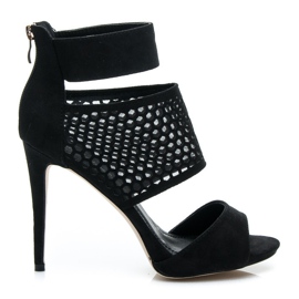 Belle Women Sandales noires le noir