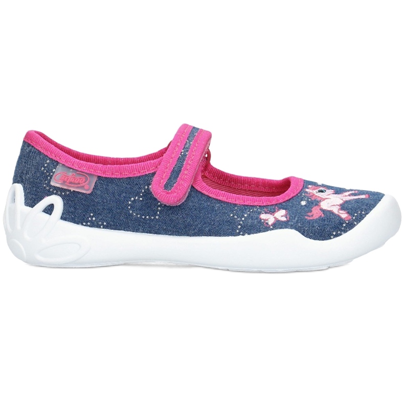 Chaussons cheval navet Befado 114x286 rose bleu