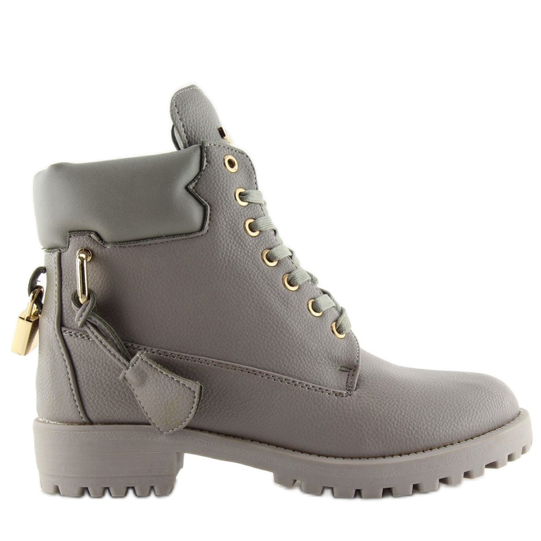 Bûches avec cadenas 1302 L. GRIS