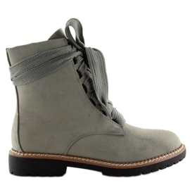 Bottines à lacets Gris 8308 Gris Bottines à lacets Gris 8308 Gris