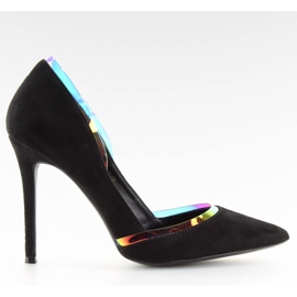 Pins irisés noirs 5126 Noir